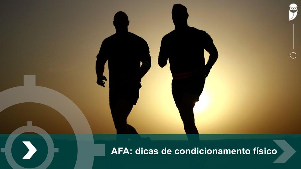 AFA divulga Enxoval e Dicas de Condicionamento Físico