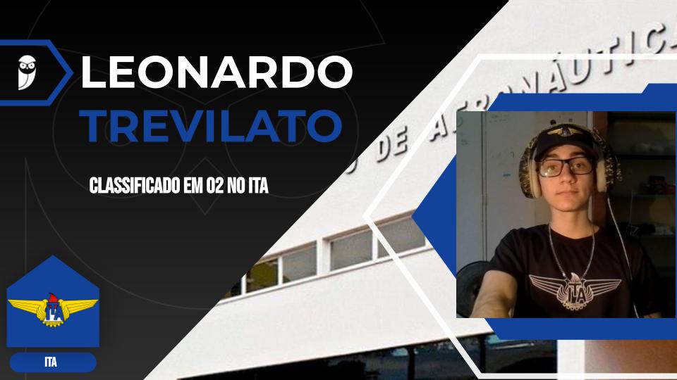 Estratégia Militares entrevista Leonardo Trevilato, o 02 do ITA 2023