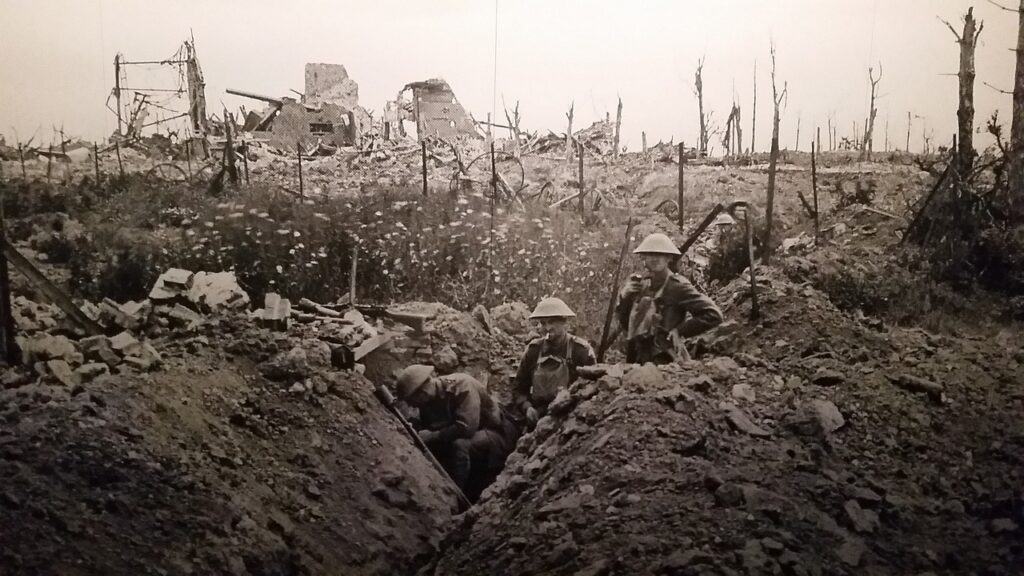 Trincheira na Primeira Guerra Mundial