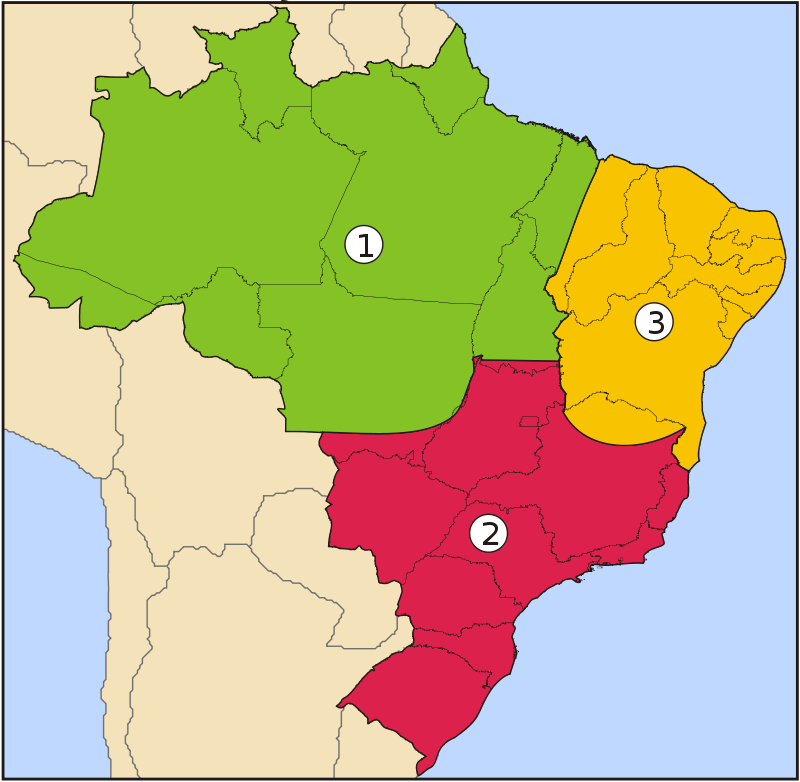 DIVISÃO REGIONAL DO BRASIL - IBGE 