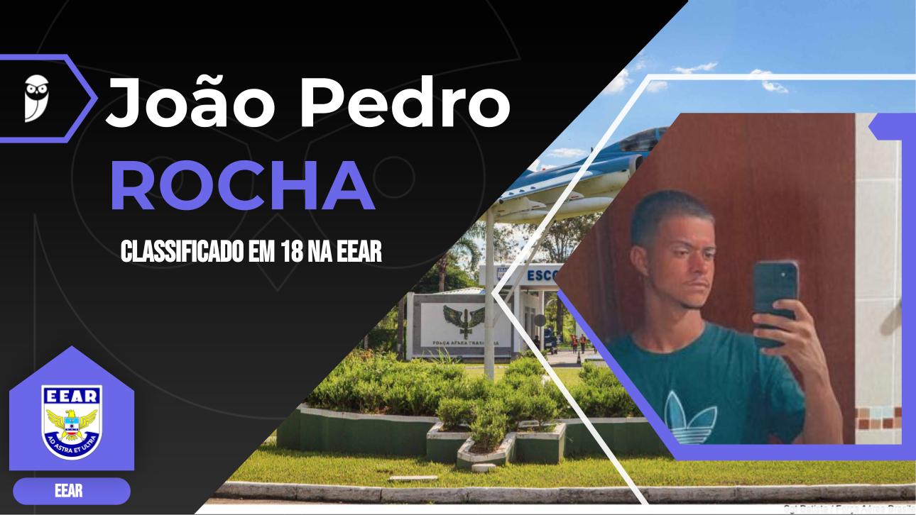 Entrevista com João Pedro Rocha, classificado na EEAR 2024.1
